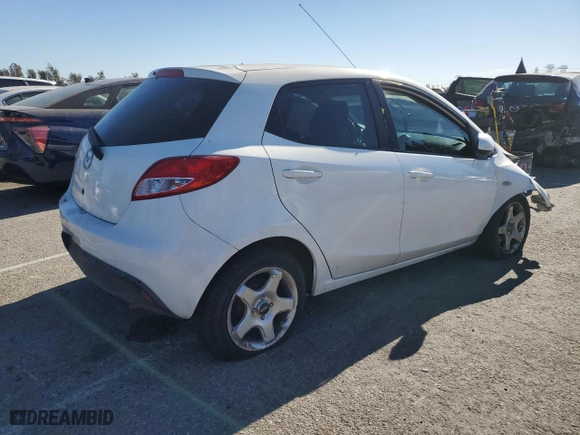 2013 Mazda Mazda2 Sport with VIN JM1DE1KZ2D0163761, listed as a Copart auction lot 87268604 with 126,697 mi miles and Salvage Title. Bid and sale history available at carsss.com. Image 3.
