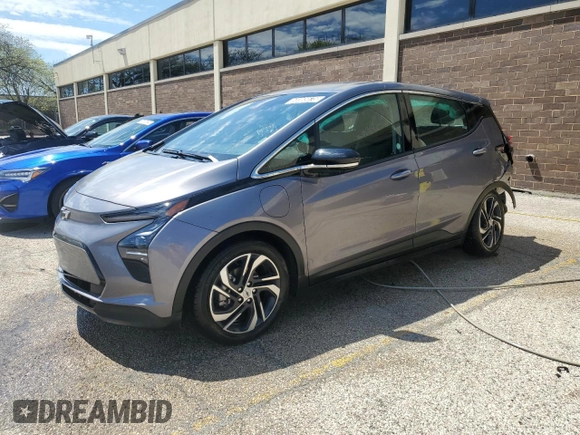 2023 Chevrolet Bolt EV 2LT z VIN 1G1FX6S03P4191947, wystawiony jako Copart lot #55965675 z przebiegiem 28 450 mil mil oraz Nie do naprawy • Non repairable. Historia ofert i sprzedaży dostępna na DreamBid. Obrazek 1.
