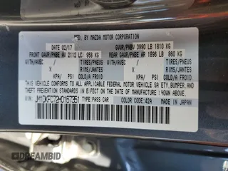 2017 Mazda CX-3 Touring z VIN JM1DKFC72H0167351, wystawiony jako Copart lot #56230945 z przebiegiem 78 894 mil mil oraz Szkody całkowita. Historia ofert i sprzedaży dostępna na DreamBid. Obrazek 12.