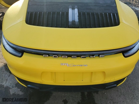 2021 Porsche 911 Carrera with VIN WP0AA2A93MS205400, listed as a Copart auction lot 85517524 with 0 mi miles and Non Repairable. Bid and sale history available at carsss.com. Image 11.