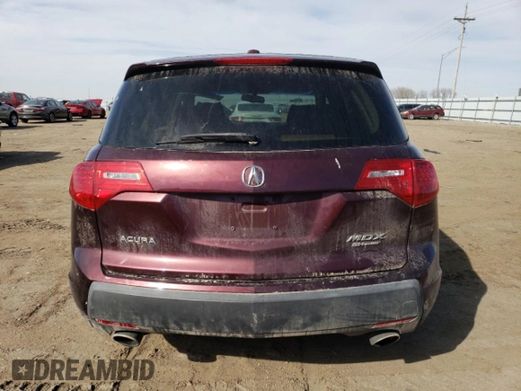 2008 Acura MDX with VIN 2HNYD28268H527681, listed as a Copart auction lot 48849845 with 136,708 mi miles and Clean Title. Bid and sale history available at DreamBid. Image 6.