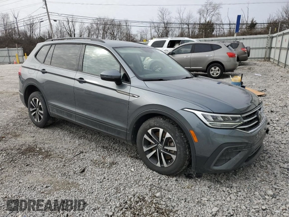 2023 Volkswagen Tiguan S with VIN 3VVRB7AX1PM046760, listed as a Copart auction lot 47740915 with 48,541 mi miles and Clean title. Bid and sale history available at DreamBid. Image 4.