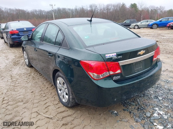 2014 Chevrolet Cruze LS with VIN 1G1PA5SG8E7472568, listed as a IAAI auction lot 41981013 with 174,201 mi miles. Bid and sale history available at carsss.com. Image 3.