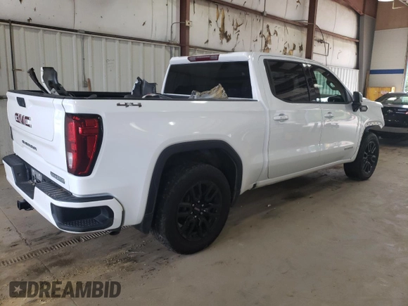 2022 GMC Sierra 1500 Elevation with VIN 3GTU9CET9NG177547, listed as a Copart auction lot 65953654 with 68,249 mi miles and Salvage Title. Bid and sale history available at DreamBid. Image 3.