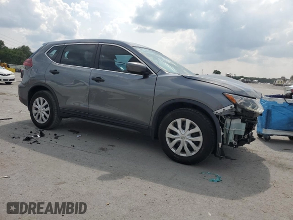 2020 Nissan Rogue S with VIN 5N1AT2MTXLC736051, listed as a Copart auction lot 60678115 with 64,170 mi miles and Salvage title. Bid and sale history available at DreamBid. Image 4.