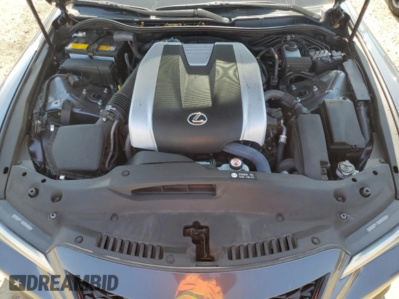 2022 Lexus IS 350 F Sport with VIN JTHGZ1B28N5055765, listed as a Copart auction lot 55329005 with 30,730 mi miles and Salvage title. Bid and sale history available at DreamBid. Image 11.