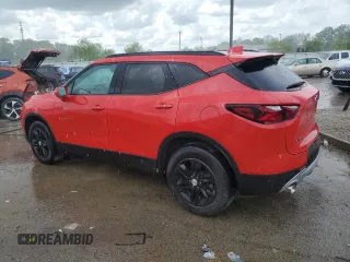 2020 Chevrolet Blazer LT z VIN 3GNKBCRS3LS673457, wystawiony jako Copart lot #54563295 z przebiegiem 57 071 mil mil oraz Nie do naprawy • Non repairable. Historia ofert i sprzedaży dostępna na DreamBid. Obrazek 2.