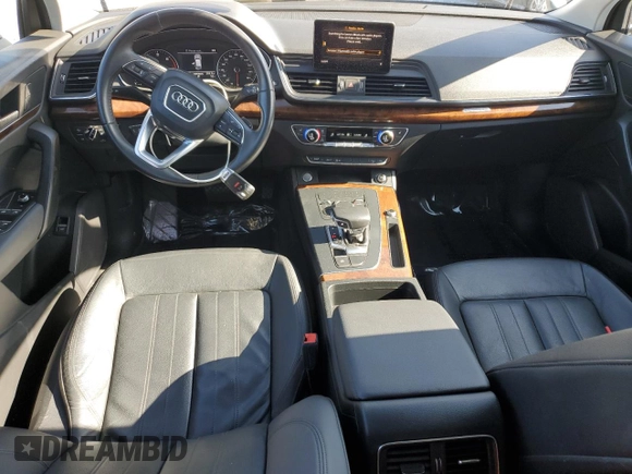 2018 Audi Q5 Premium with VIN WA1ANAFY8J2004645, listed as a Copart auction lot 52393465 with 128,601 mi miles and Clean Title. Bid and sale history available at carsss.com. Image 8.