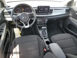 2021 Kia Rio LX with VIN 3KPA24AD4ME425838, listed as a Copart auction lot 46171695 with 69,542 mi miles and Salvage Title. Bid and sale history available at DreamBid. Image 8.