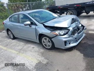 2017 Subaru Impreza Premium with VIN 4S3GKAB61H3601363, listed as a IAAI auction lot 42534427 with 86,617 mi miles and . Bid and sale history available at DreamBid. Image 1.