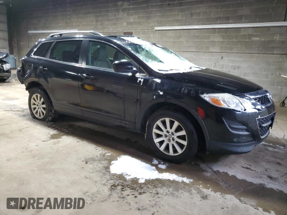 2010 Mazda CX-9 Sport with VIN JM3TB3MV6A0226616, listed as a Copart auction lot 87721225 with 134,372 mi miles and Salvage Title. Bid and sale history available at carsss.com. Image 4.