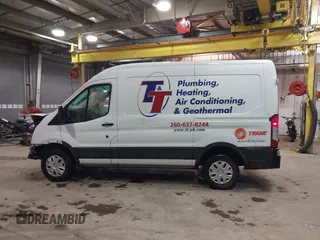 2021 Ford Transit Cargo with VIN 1FTBR1C82MKA29712, listed as a IAAI auction lot 41463781 with 83,961 mi miles and . Bid and sale history available at DreamBid. Image 15.