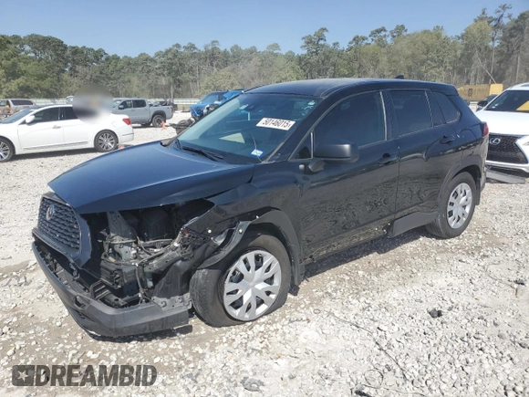 2022 Toyota Corolla Cross L with VIN 7MUAAAAG5NV033542, listed as a Copart auction lot 50146015 with 43,540 mi miles and Clean title. Bid and sale history available at DreamBid. Image 1.