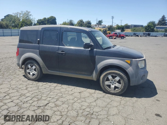 2004 Honda Element EX with VIN 5J6YH28674L021328, listed as a Copart auction lot 54576635 with 224,554 mi miles and Clean Title. Bid and sale history available at DreamBid. Image 4.