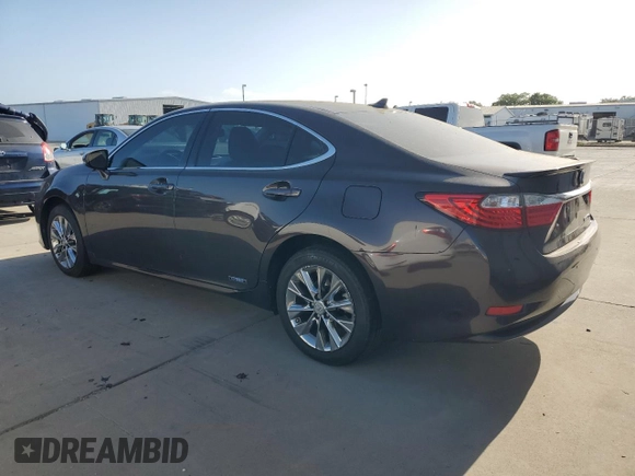 2013 Lexus ES 300h with VIN JTHBW1GG3D2029260, listed as a Copart auction lot 54244645 with 129,842 mi miles and Salvage Title. Bid and sale history available at DreamBid. Image 2.