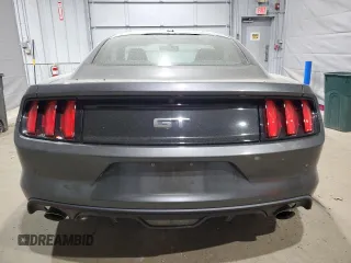 2017 Ford Mustang GT with VIN 1FA6P8CF5H5335019, listed as a Copart auction lot 55228215 with 38,550 mi miles and Salvage title. Bid and sale history available at DreamBid. Image 6.