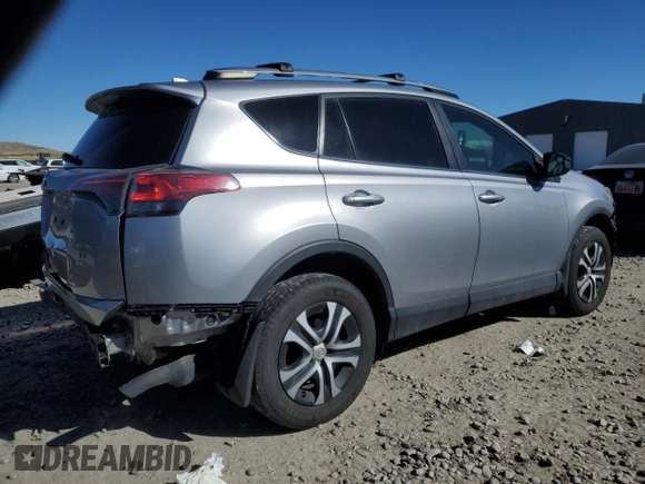 2017 Toyota RAV4 LE with VIN 2T3BFREV1HW663827, listed as a Copart auction lot 46659615 with 96,516 mi miles and Salvage Title. Bid and sale history available at DreamBid. Image 3.