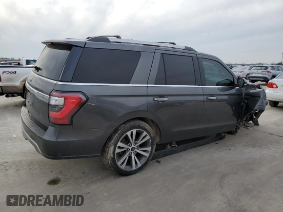 2020 Ford Expedition Limited with VIN 1FMJU1KT4LEA07929, listed as a Copart auction lot 45218835 with 51,472 mi miles and Salvage Title. Bid and sale history available at carsss.com. Image 3.