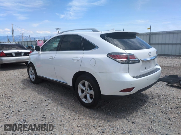 2015 Lexus RX 350 with VIN 2T2BK1BA8FC337072, listed as a Copart auction lot 61939955 with 55,499 mi miles and Salvage title. Bid and sale history available at DreamBid. Image 2.
