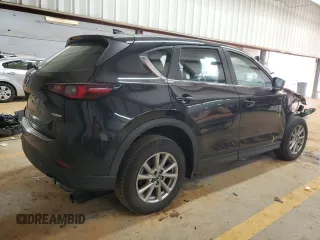 2023 Mazda CX-5 2.5 S with VIN JM3KFBAMXP0209820, listed as a Copart auction lot 43739645 with 9,653 mi miles and Salvage Title. Bid and sale history available at carsss.com. Image 3.