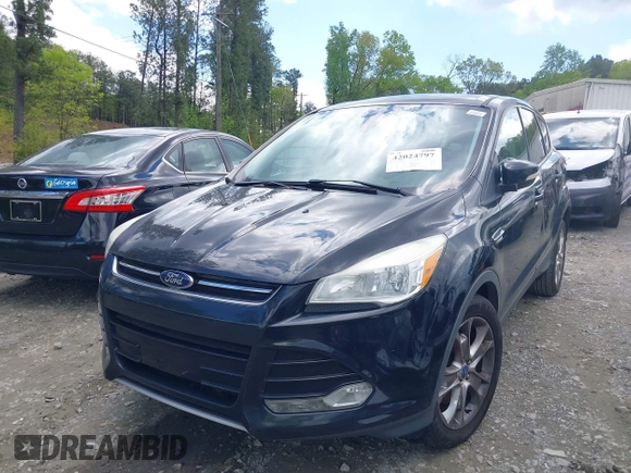 2013 Ford Escape SEL with VIN 1FMCU0H97DUC94687, listed as a IAAI auction lot 42024797 with 207,216 mi miles. Bid and sale history available at carsss.com. Image 2.