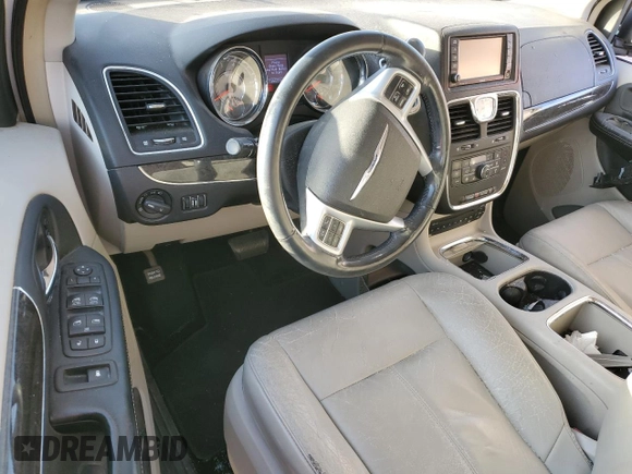 2011 Chrysler Town & Country Limited with VIN 2A4RR6DG9BR783006, listed as a Copart auction lot 50031825 with 135,627 mi miles and Salvage Title. Bid and sale history available at carsss.com. Image 8.