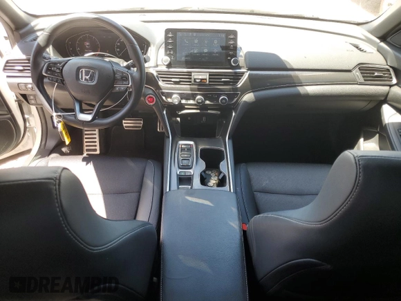 2019 Honda Accord Sport with VIN 1HGCV2F30KA023613, listed as a Copart auction lot 61568095 with 63,473 mi miles and Salvage title. Bid and sale history available at DreamBid. Image 8.