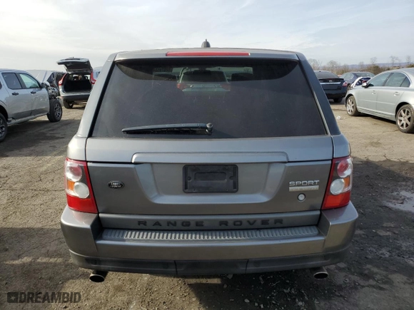 2007 Land Rover Range Rover Sport SC with VIN SALSH23467A105828, listed as a Copart auction lot 82674534 with 130,094 mi miles and Clean Title. Bid and sale history available at carsss.com. Image 6.