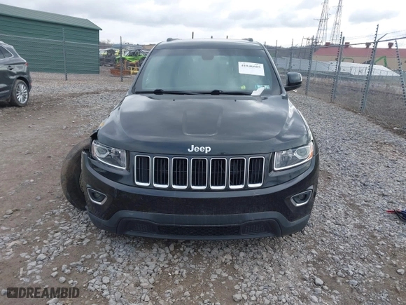 2014 Jeep Grand Cherokee Laredo with VIN 1C4RJFAG6EC416904, listed as a IAAI auction lot 41846605 with 108,757 mi miles. Bid and sale history available at carsss.com. Image 12.