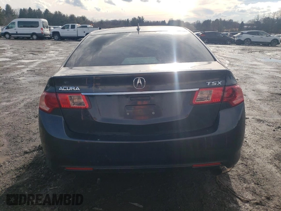 2012 Acura TSX Tech Pkg with VIN JH4CU2F62CC008451, listed as a Copart auction lot 45272625 with 179,434 mi miles and Salvage Title. Bid and sale history available at carsss.com. Image 6.