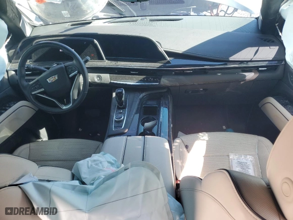 2023 Cadillac Escalade 4WD Sport with VIN 1GYS4FKL1PR195338, listed as a Copart auction lot 71049314 with 0 mi miles and Salvage Title. Bid and sale history available at carsss.com. Image 8.