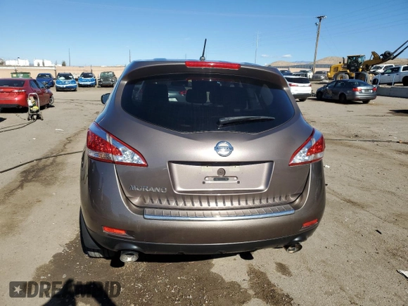 2011 Nissan Murano S with VIN JN8AZ1MU0BW067540, listed as a Copart auction lot 80868884 with 116,796 mi miles and Salvage Title. Bid and sale history available at carsss.com. Image 6.