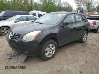 2008 Nissan Rogue S with VIN JN8AS58V48W138780, listed as a Copart auction lot 53650245 with 195,272 mi miles and Salvage Title. Bid and sale history available at DreamBid. Image 1.