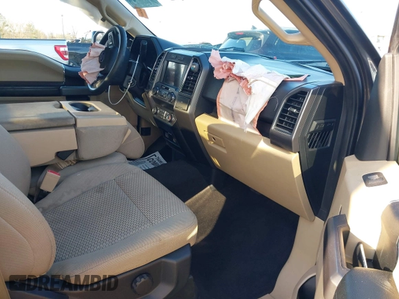 2020 Ford F-150 XL with VIN 1FTEW1C41LFA51212, listed as a IAAI auction lot 41327073 with 1 mi miles. Bid and sale history available at carsss.com. Image 5.