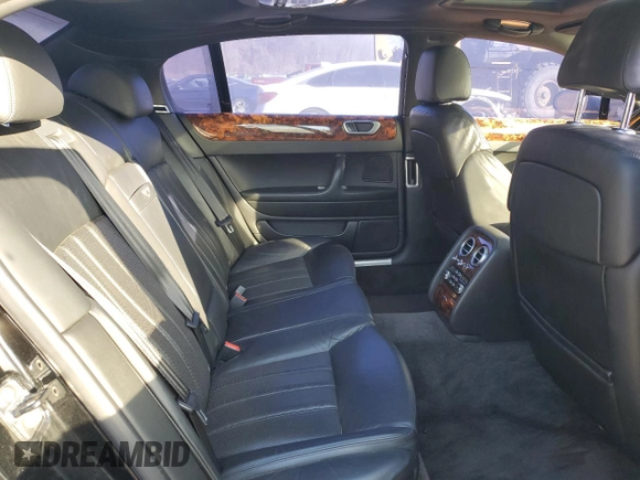 2006 Bentley Flying Spur with VIN SCBBR53W56C034621, listed as a Copart auction lot 42870645 with 84,023 mi miles and Salvage Title. Bid and sale history available at DreamBid. Image 10.