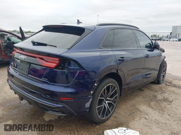 2019 Audi Q8 Prestige z VIN WA1FVAF13KD019245, wystawiony jako IAAI lot #42194524 z przebiegiem 74 703 mil mil oraz . Historia ofert i sprzedaży dostępna na DreamBid. Obrazek 4.