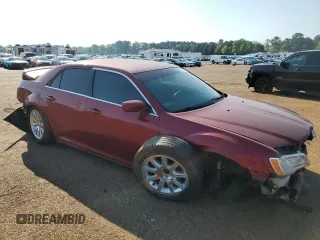 2014 Chrysler 300 with VIN 2C3CCAAGXEH119915, listed as a Copart auction lot 51997105 with 190,325 mi miles and Salvage Title. Bid and sale history available at carsss.com. Image 4.