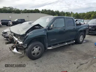 2005 GMC Canyon 1SF SLE Z71 with VIN 1GTDT136X58262521, listed as a Copart auction lot 73214044 with 0 mi miles and Salvage Title. Bid and sale history available at carsss.com. Image 1.