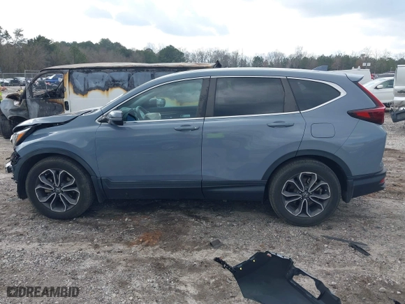 2020 Honda CR-V EX-L with VIN 2HKRW1H87LH404703, listed as a IAAI auction lot 41521146 with 86,000 mi miles. Bid and sale history available at carsss.com. Image 14.
