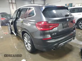 2019 BMW X3 xDrive30i with VIN 5UXTR9C50KLR05045, listed as a Copart auction lot 50721855 with 62,139 mi miles and Salvage Title. Bid and sale history available at DreamBid. Image 2.