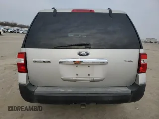2007 Ford Expedition EL XLT with VIN 1FMFK15587LA12092, listed as a Copart auction lot 43553205 with 209,204 mi miles and Salvage Title. Bid and sale history available at carsss.com. Image 6.