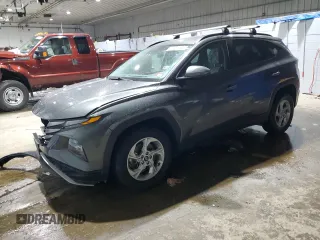 2022 Hyundai Tucson Preferred z VIN KM8JBCAE5NU066470, wystawiony jako Copart lot #41868885 z przebiegiem 38 285 mil mil oraz Szkody całkowita. Historia ofert i sprzedaży dostępna na DreamBid. Obrazek 1.