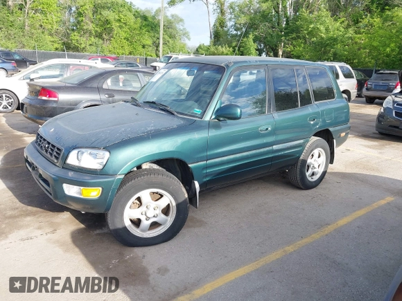 1999 Toyota RAV4 with VIN JT3HP10V3X7150917, listed as a IAAI auction lot 42206224 with 193,687 mi miles and . Bid and sale history available at DreamBid. Image 2.