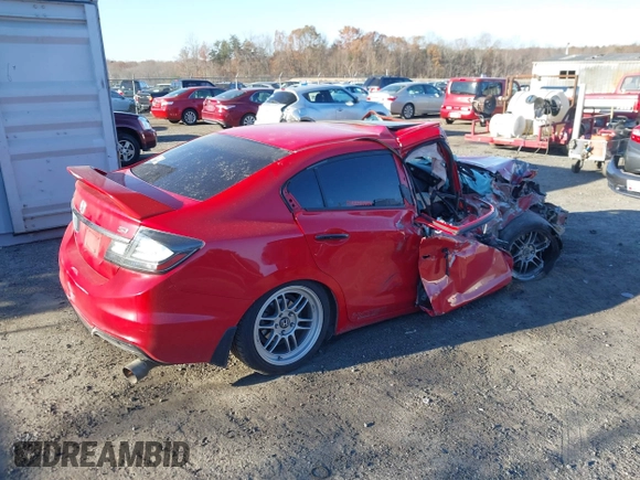 2015 Honda Civic Si z VIN 2HGFB6E50FH700571, wystawiony jako IAAI lot #41027716 z przebiegiem Nie podano mil oraz . Historia ofert i sprzedaży dostępna na DreamBid. Obrazek 4.