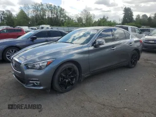 2017 Infiniti Q50 Premium z VIN JN1EV7AR1HM832841, wystawiony jako Copart lot #57842925 z przebiegiem 77 675 mil mil oraz Czysty tytuł • Clean title. Historia ofert i sprzedaży dostępna na DreamBid. Obrazek 1.