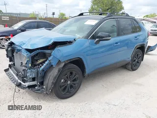 2024 Toyota RAV4 Hybrid XSE with VIN 4T3E6RFV4RU163271, listed as a IAAI auction lot 42237047 with 9,988 mi miles and . Bid and sale history available at DreamBid. Image 18.
