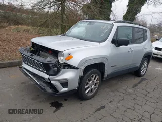 2020 Jeep Renegade Jeepster with VIN ZACNJBAB8LPL52205, listed as a IAAI auction lot 41477675 with 66,731 mi miles and . Bid and sale history available at carsss.com. Image 2.
