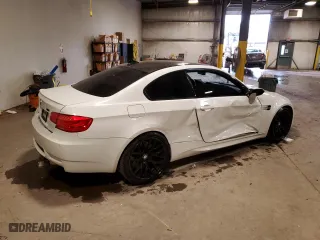 2012 BMW M3 with VIN WBSKG9C56CE799055, listed as a Copart auction lot 72605484 with 79,026 mi miles and Salvage Title. Bid and sale history available at carsss.com. Image 3.