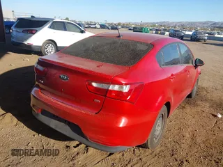 2017 Kia Rio LX with VIN KNADM4A31H6117534, listed as a IAAI auction lot 41623720 with 99,792 mi miles. Bid and sale history available at carsss.com. Image 4.