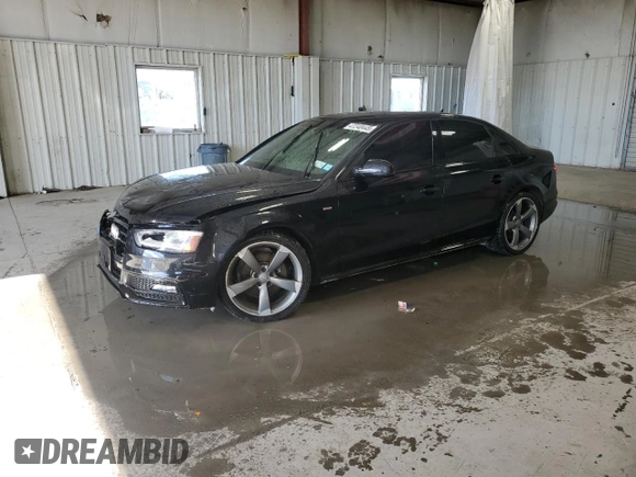 2014 Audi A4 2.0T Prestige with VIN WAUKFAFL9EA016887, listed as a Copart auction lot 47240445 with 193,024 mi miles and Salvage Title. Bid and sale history available at carsss.com. Image 1.